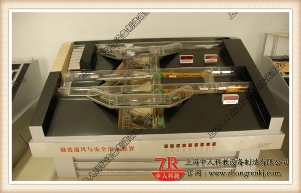 掘進與通風(fēng)工作面生產(chǎn)安全演示裝置