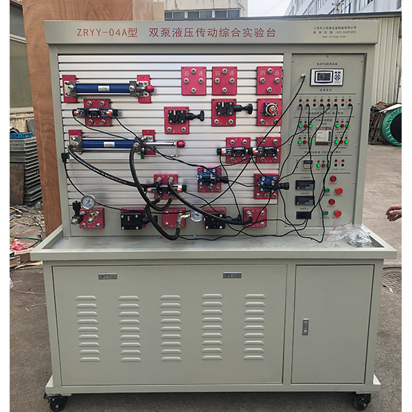 工業(yè)型液壓綜合實驗臺(圖1) 工業(yè)型液壓綜合實驗臺,電機(jī)及電氣技術(shù)實驗臺